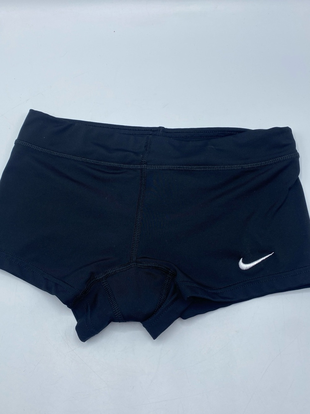 Nike Women's Dri-Fit Volleyball Shorts Black Spandex Sport XS Extra Small